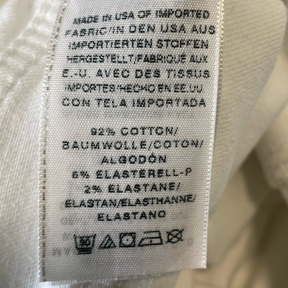 True Religion Cora White Mid Rise Straight -27 - US - Picture 13 of 15